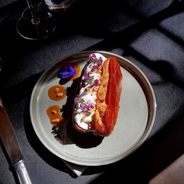 Restaurant 09.04.2026 Eclair vanille de Madagascar et caramel